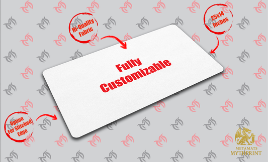 Mythprint Custom 1 Player Cloth Play Mat (24" x 14")