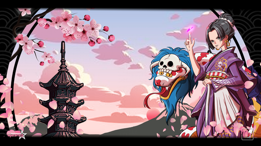 Wano’s Love — Prestige One-Player Playmat (25" × 14")