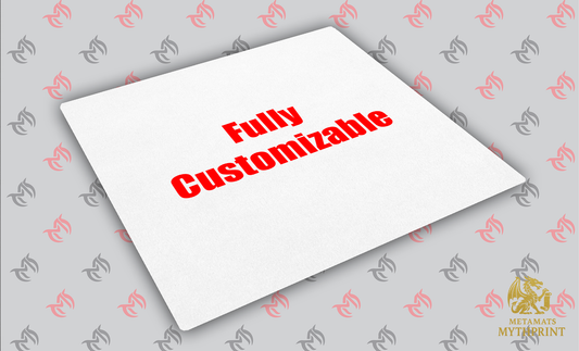 MythPrint Custom 2-Player Cloth Playmat (25" × 25")