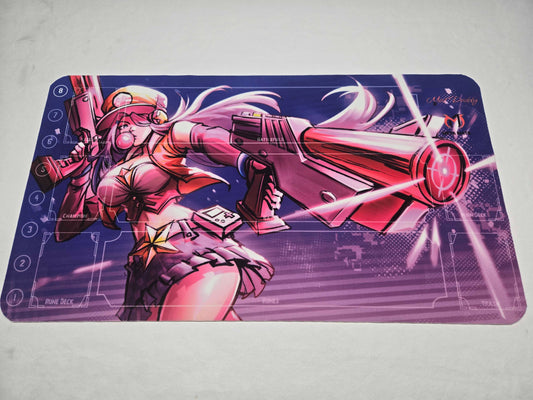 Arcades Strategist (With Zones) – MetaMats × MatDaddy 1-Player Playmat