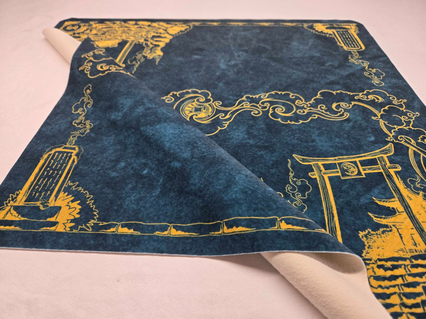 The Shrine — Prestige Two-Player Playmat (25" × 25")