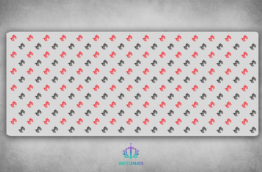 MetaMats White BattleMat (72" × 30")