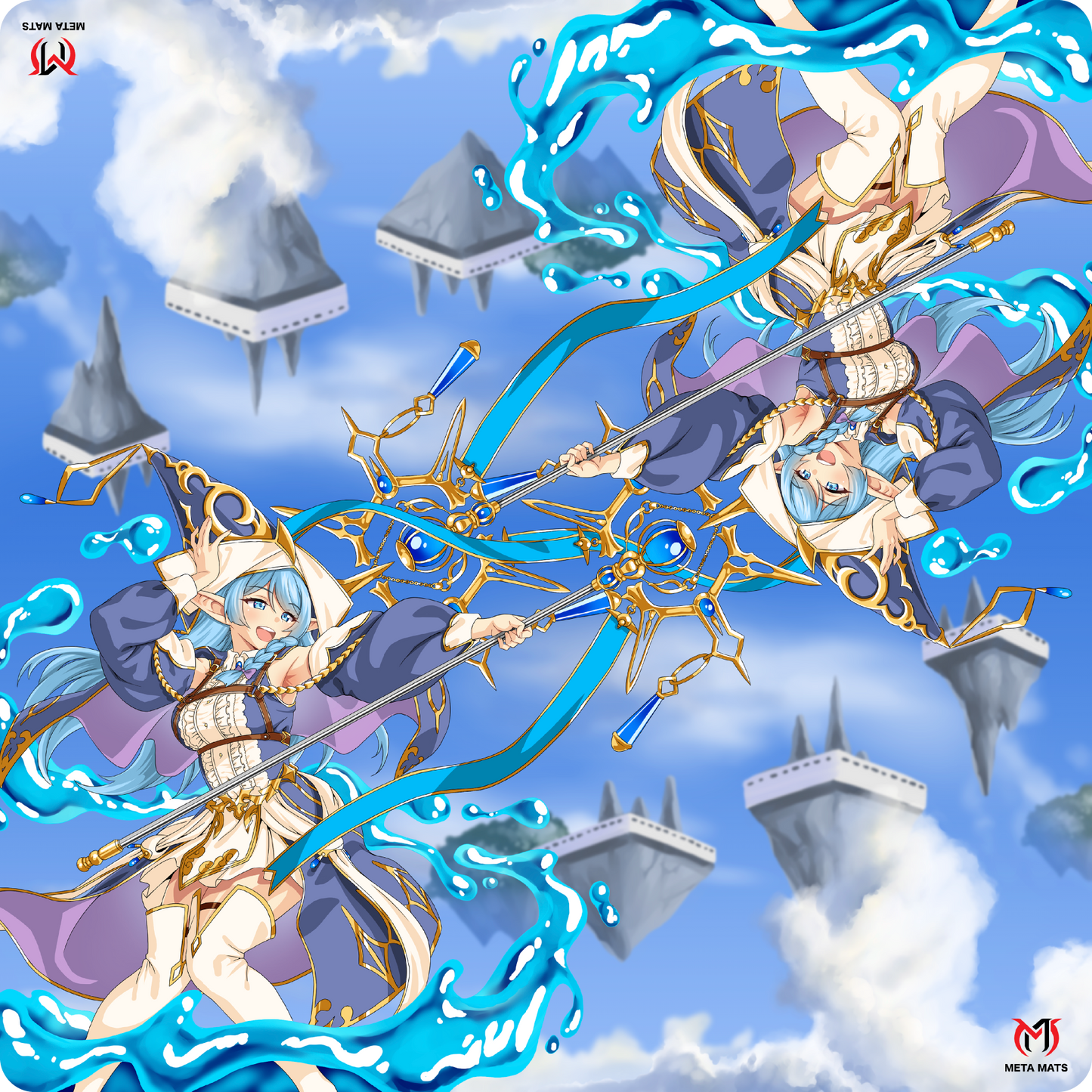 Brave Adventurer — Prestige Two-Player Playmat (Vaulted)