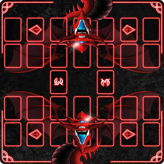 Slifer the Sky Dragon — Prestige Two-Player Playmat (Vaulted)