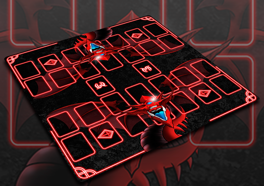 Slifer the Sky Dragon — Prestige Two-Player Playmat (Vaulted)