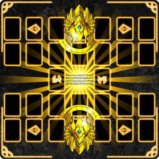 Winged Dragon of Ra— Prestige Two-Player Playmat (Vaulted)