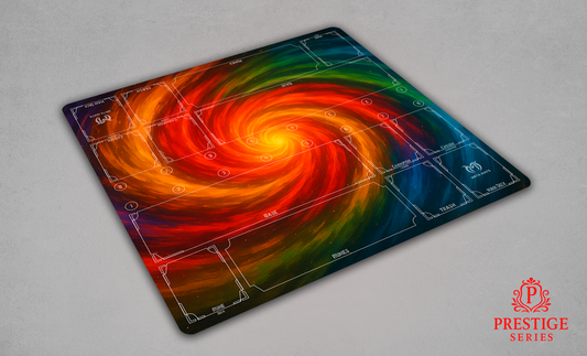 Riftbound: Energy Vortex (With Zones) — Prestige Two-Player Playmat