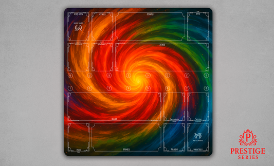 Riftbound: Energy Vortex (With Zones) — Prestige Two-Player Playmat