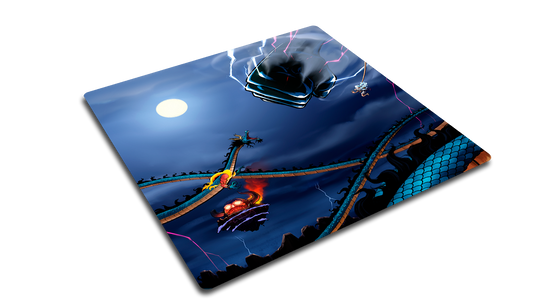 Luffy x Kaido — Prestige Two-Player Playmat (Vaulted)