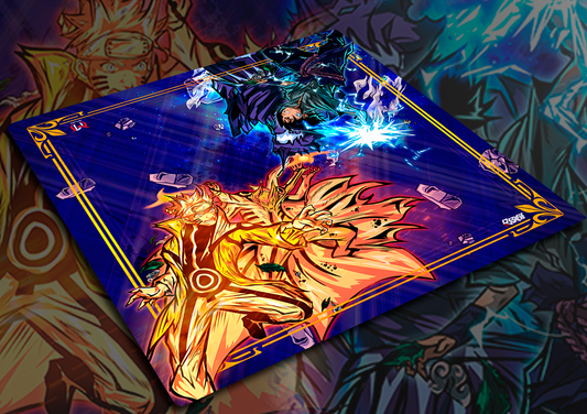 Naruto vs Sasuke — Prestige Two-Player Playmat (Vaulted)
