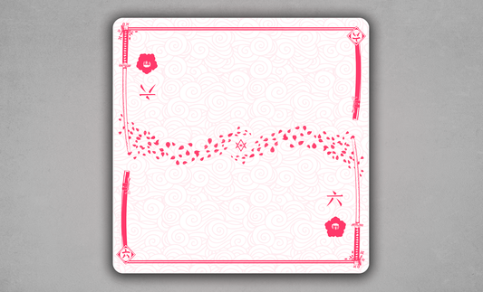 Sacred Sword — Prestige Two-Player Playmat (25″ × 25″)