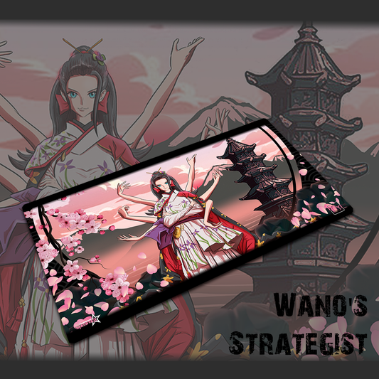 Wano’s Strategist — Prestige One-Player Playmat (25" × 14")