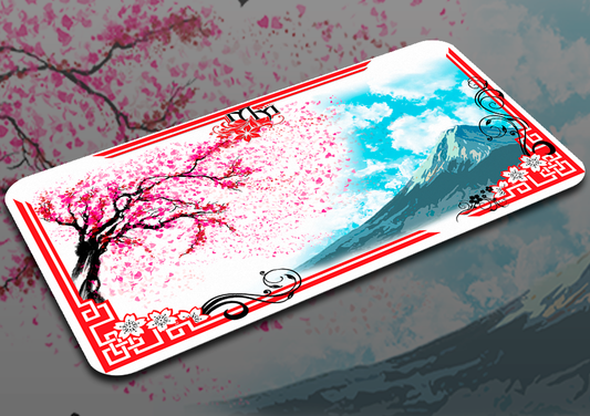 Way of the Warrior — Prestige One-Player Playmat (25" × 14")