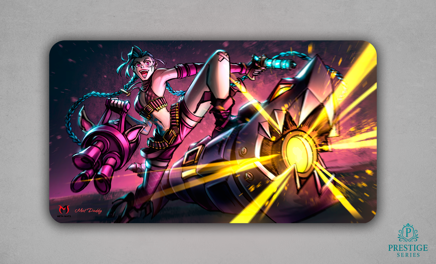 Chaotic Genuinely (No Zones) – MetaMats × MatDaddy 1-Player Playmat