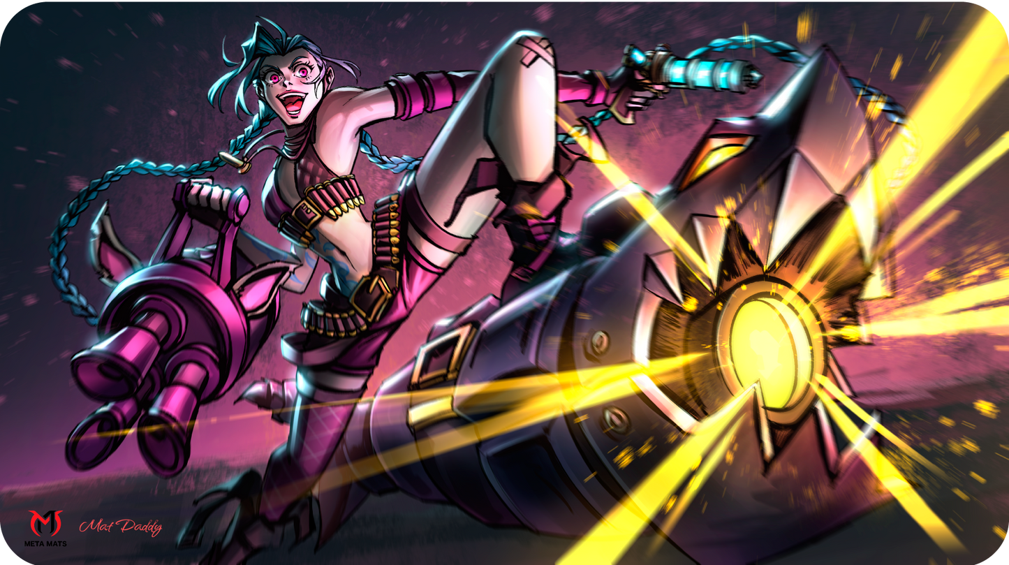 Chaotic Genuinely (No Zones) – MetaMats × MatDaddy 1-Player Playmat