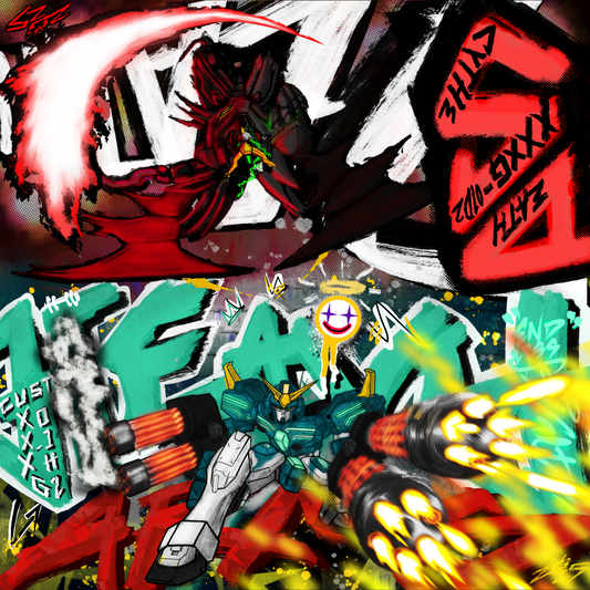 Two Player "Death Waltz" Cloth Play Mat