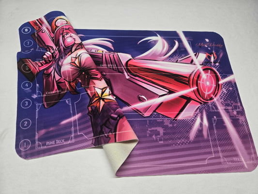 Arcades Strategist (With Zones) – MetaMats × MatDaddy 1-Player Playmat