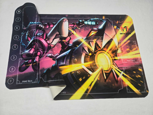 Chaotic Genuinely (With Zones) – MetaMats × MatDaddy 1-Player Playmat