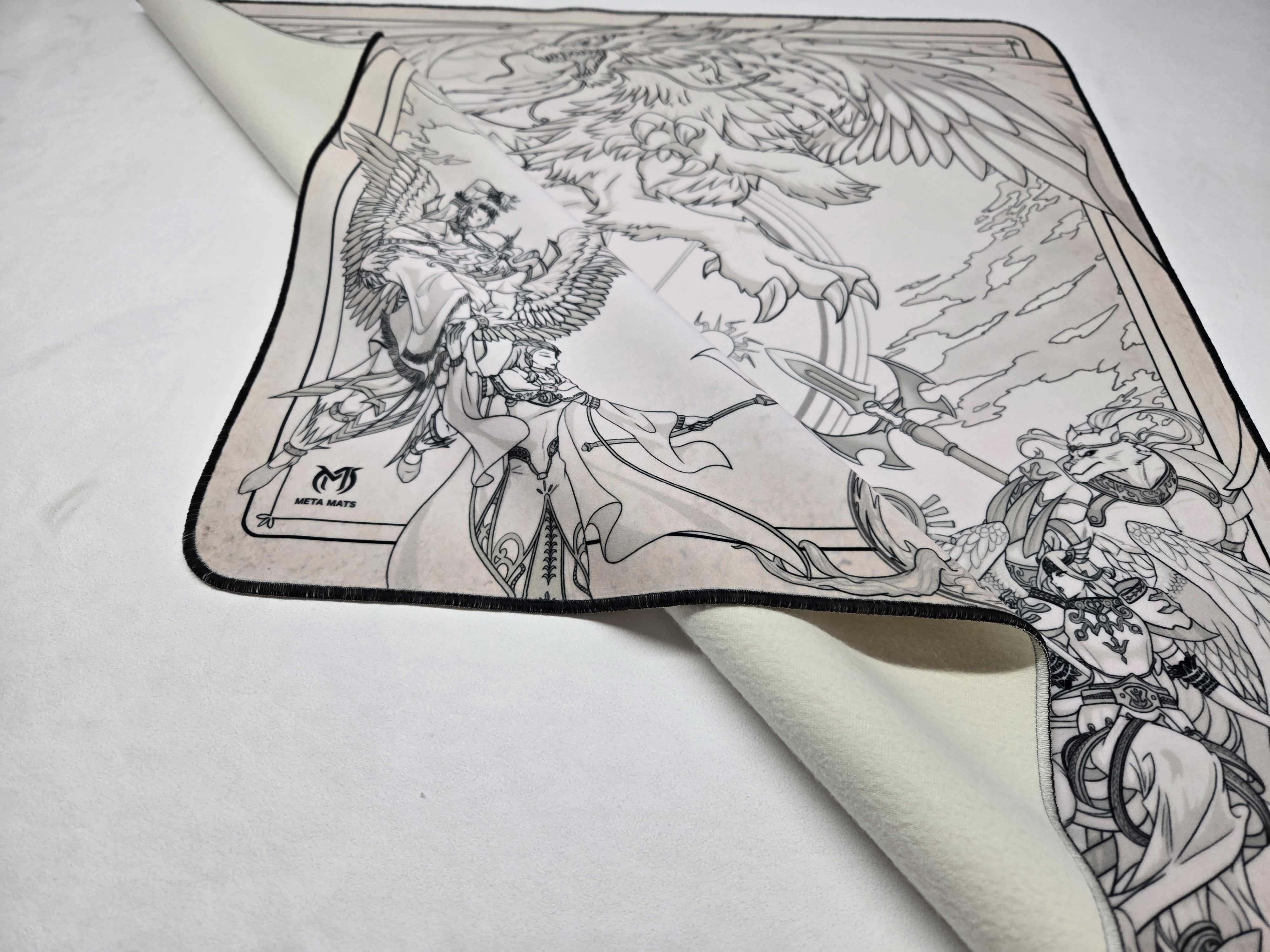 FaB Classic Playmat　2個 MythPrint Custom 2-Player Cloth Playmat | MetaMats MythPrint