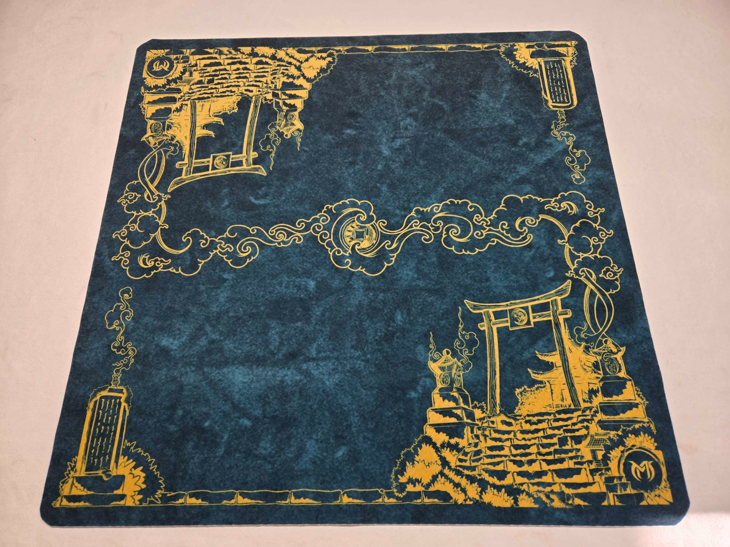 The Shrine — Prestige Two-Player Playmat (25" × 25")