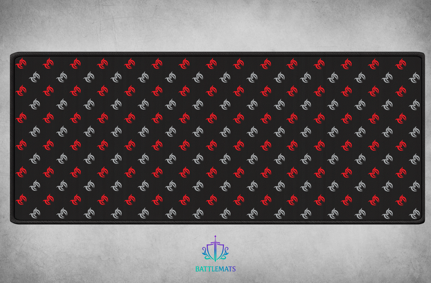 MetaMats Black BattleMat (72" × 30" / 6ft × 2.5ft)
