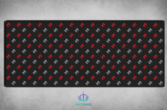 MetaMats Black BattleMat (72" × 30" / 6ft × 2.5ft)