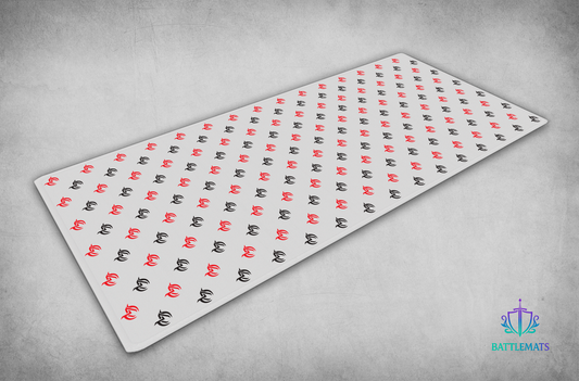 MetaMats White BattleMat (72" × 30" / 6ft × 2.5ft)
