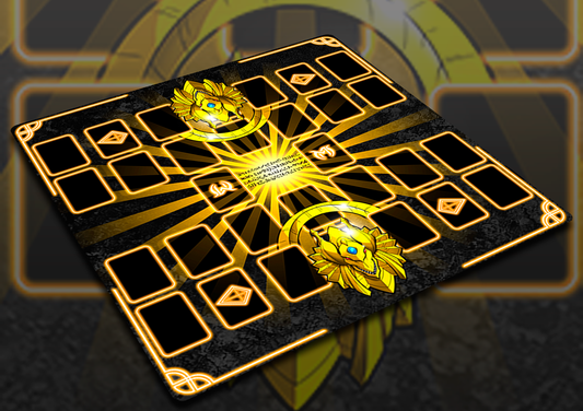 Blaze Cannon — Prestige Two-Player Playmat (Vaulted)