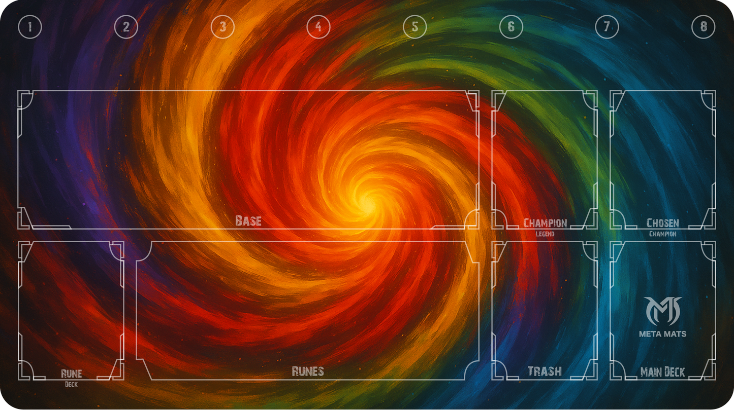 Riftbound: Energy Vortex — Prestige One-Player Playmat