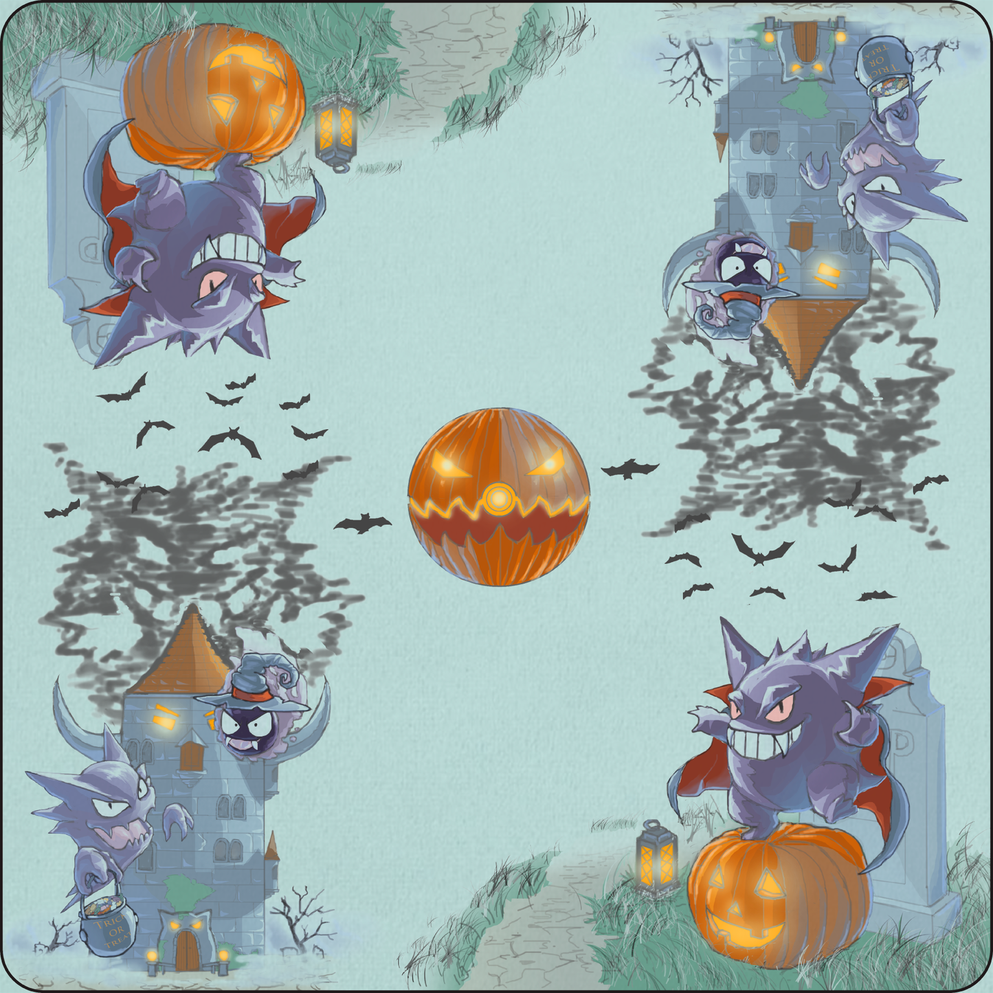 The Dawn of Nightmares — Prestige Two-Player Playmat (Vaulted)