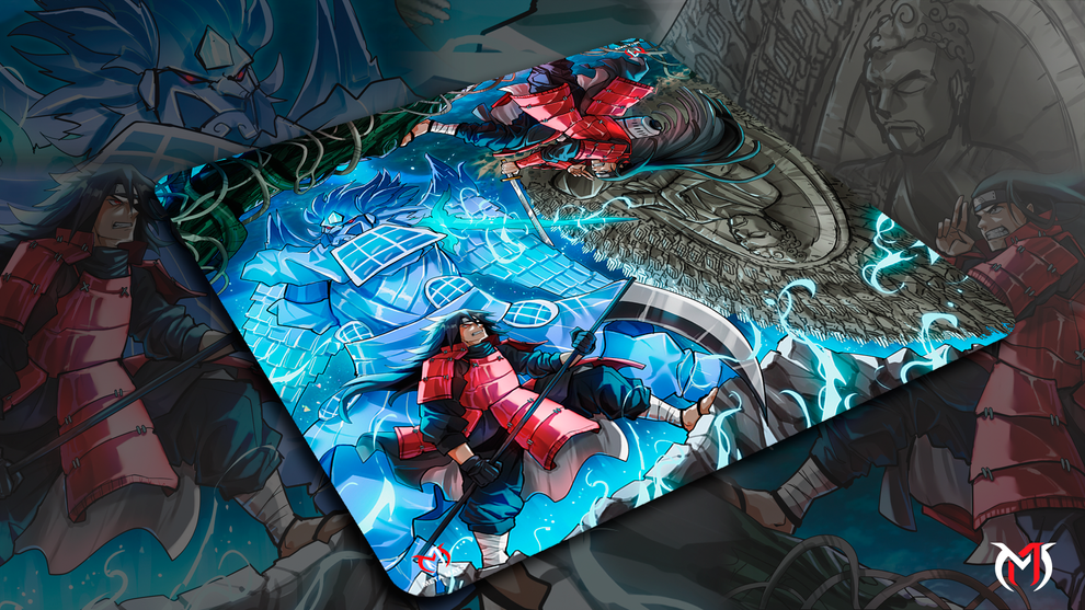 Animosity Two-Player Playmat (Vaulted) | MetaMats Prestige