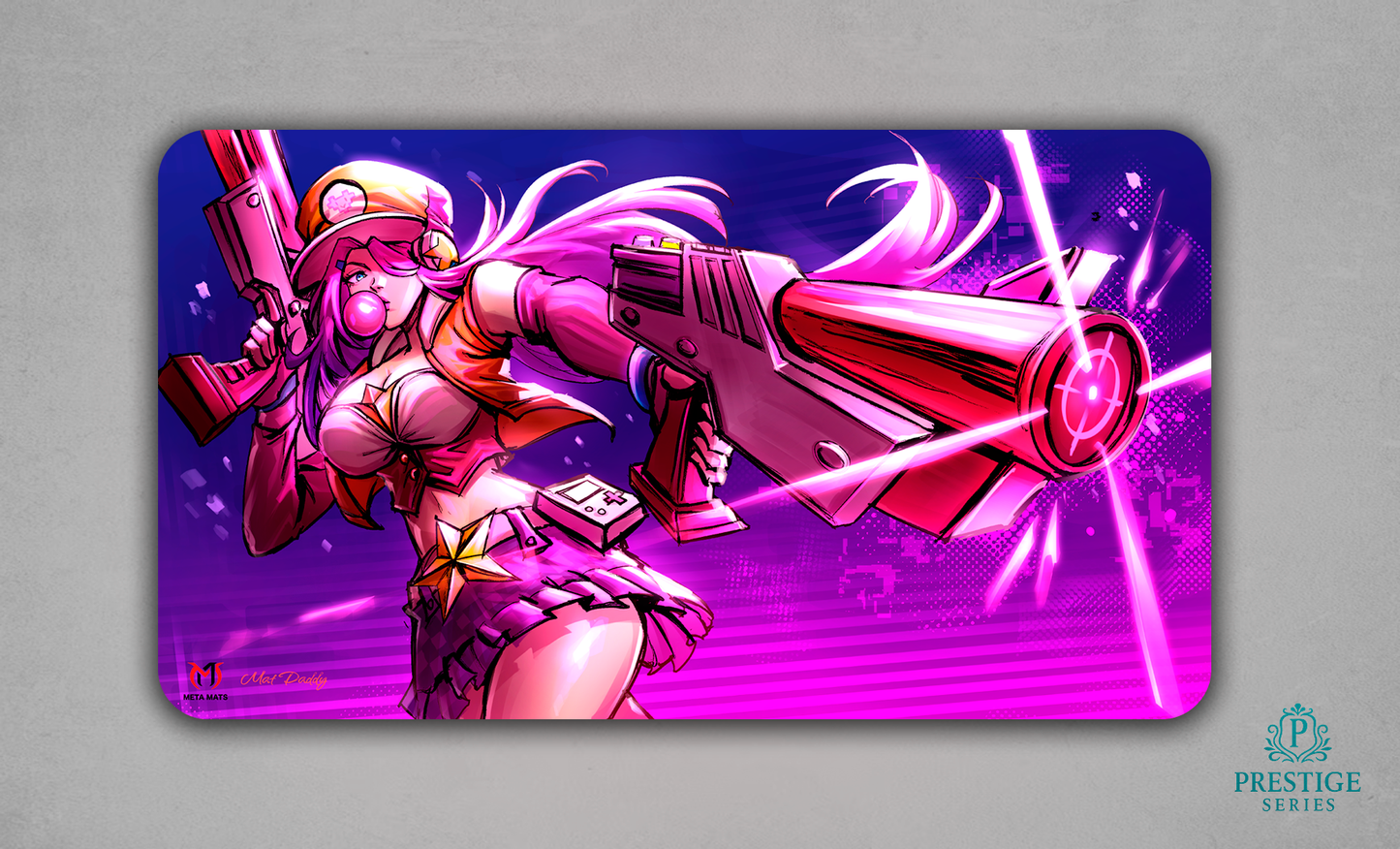 Arcades Strategist (No Zones) – MetaMats × MatDaddy 1-Player Playmat