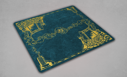 The Shrine — Prestige Two-Player Playmat (25" × 25")